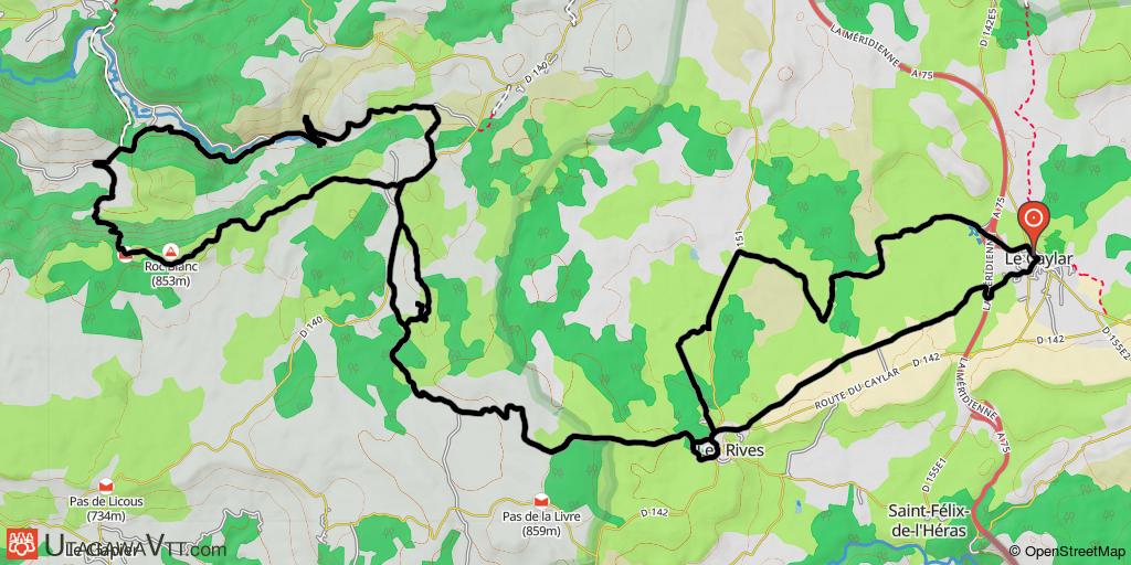 Du Caylar vers la vallée de la Sorgue