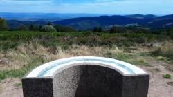 Plateau de la Verrerie, table d'orientation