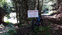 Chemin pour 2 roues 