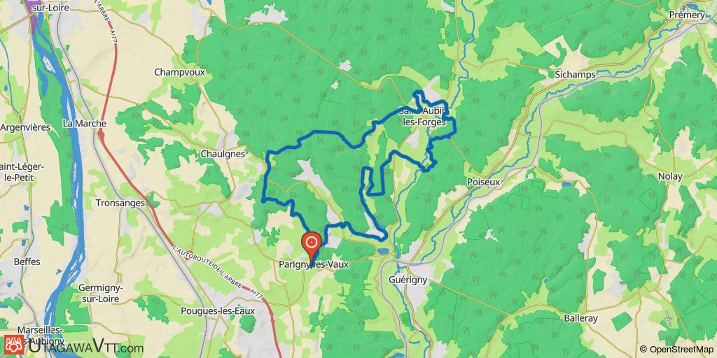 Parigny-les-Vaux - Rando verte 2019 - 33 km