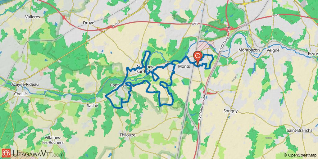 Rando de Monts - Pont-de-Ruan - 43 km