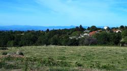 Vue sur la chaîne des puys d'Auvergne