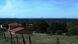 Panorama sur les Puys d'Auvergne