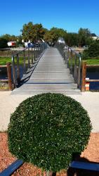 Gueugnon, passerelle sur l'Arroux