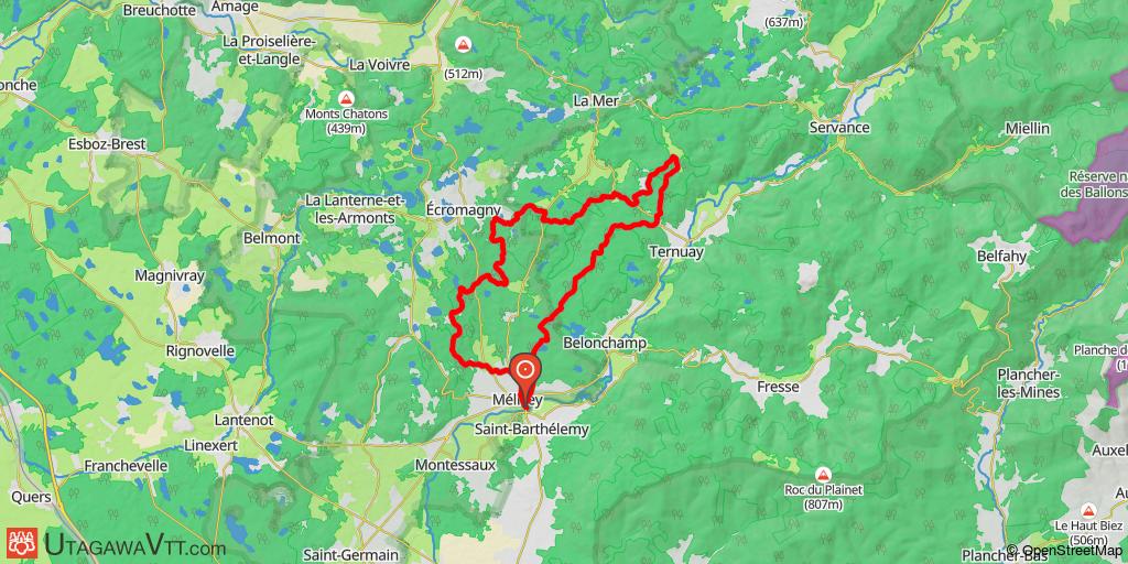 Plateau des Mille Etangs - Le circuit des Moulins