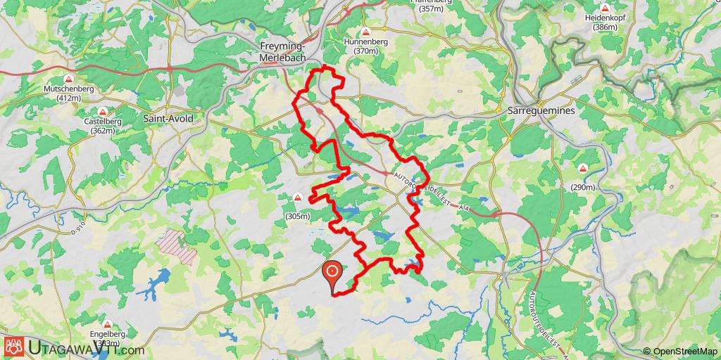 Petit-Tenquin : Parcours automnal