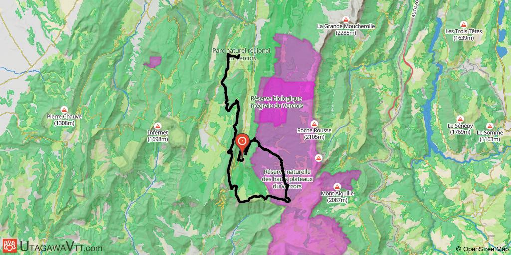 Traversée du Vercors - Rousset - La Chapelle-en-Vercors (Etape 1/2)