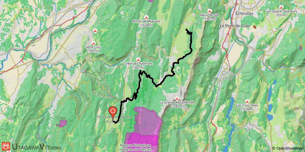 Traversée du Vercors - La Chapelle-en-Vercors - Lans en Vercors (Etape 2/2)