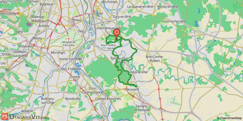 Renard'Yerres 2019 - 53 km