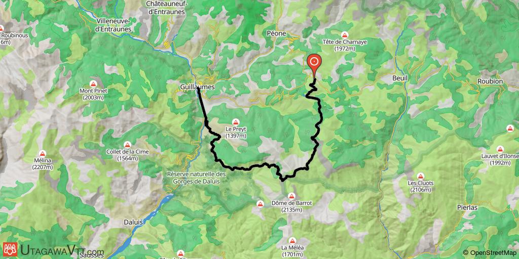 Valberg - Clue d'Amen par Baisse de Barrot