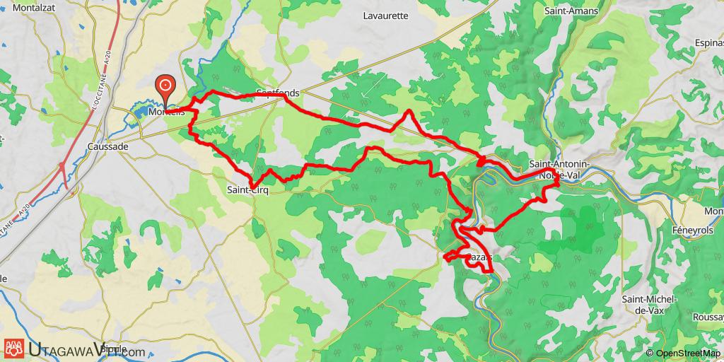 La Caussadaise 2019 - 53 km
