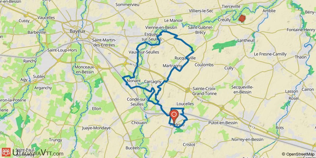 Entre Caen et Bayeux - Version 2