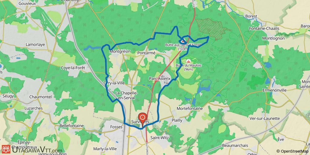 La Harde de Survilliers 2019 - 33 km