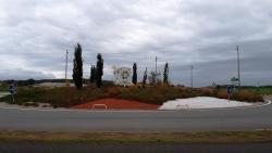 Gueugnon, rond-point du laminoir