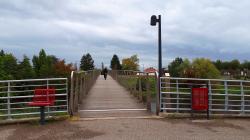 Gueugnon, passerelle sur l'Arroux