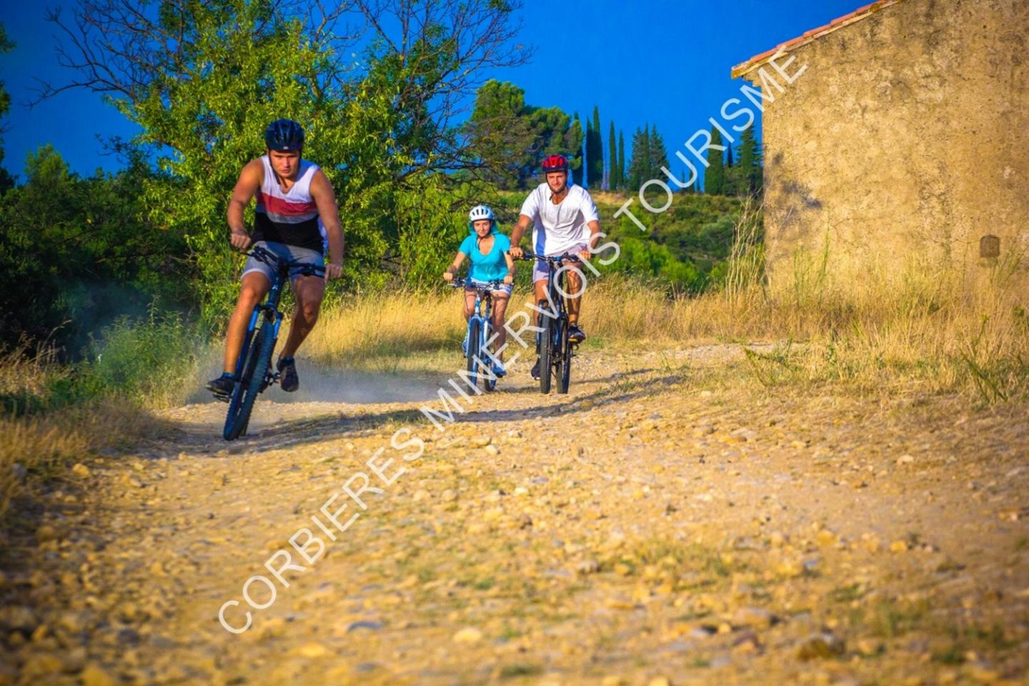 Espace VTT-FFC Corbières - Minervois - Circuit N° 8 :  Quat’petits tours et puis revient