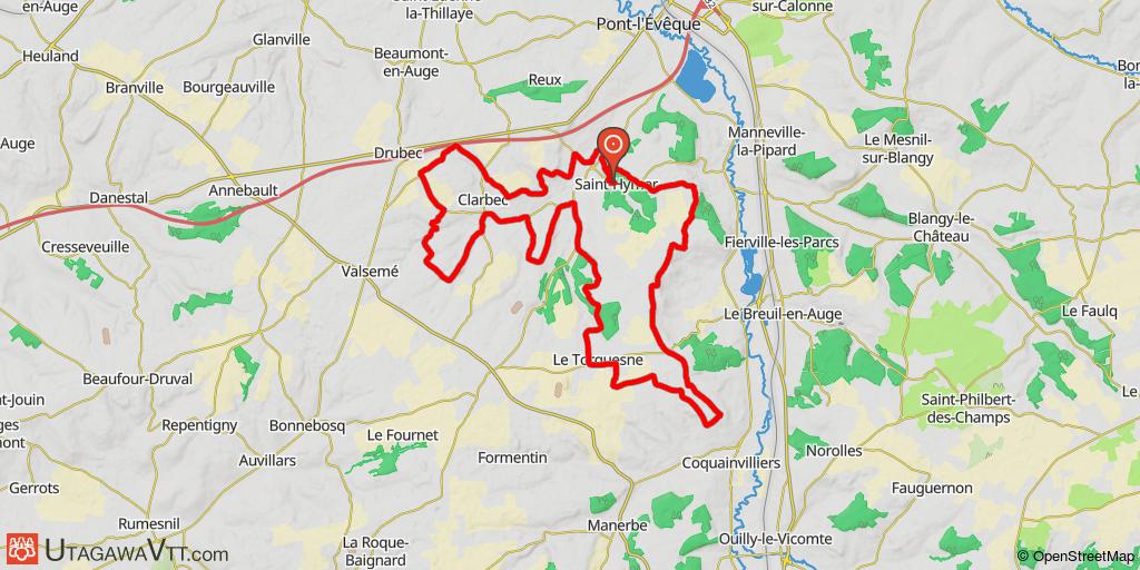 Saint-Hymer - Campagne normande - Pays d'Auge