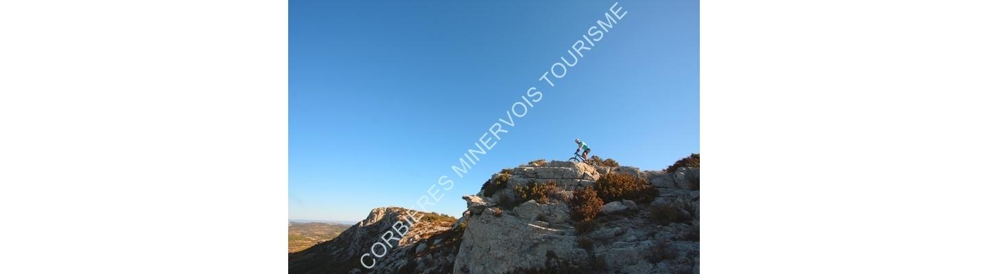 Espace VTT-FFC Corbières - Minervois - Circuit N° 3 : Des hauteurs de Mairolles à la Jasse de Rivière