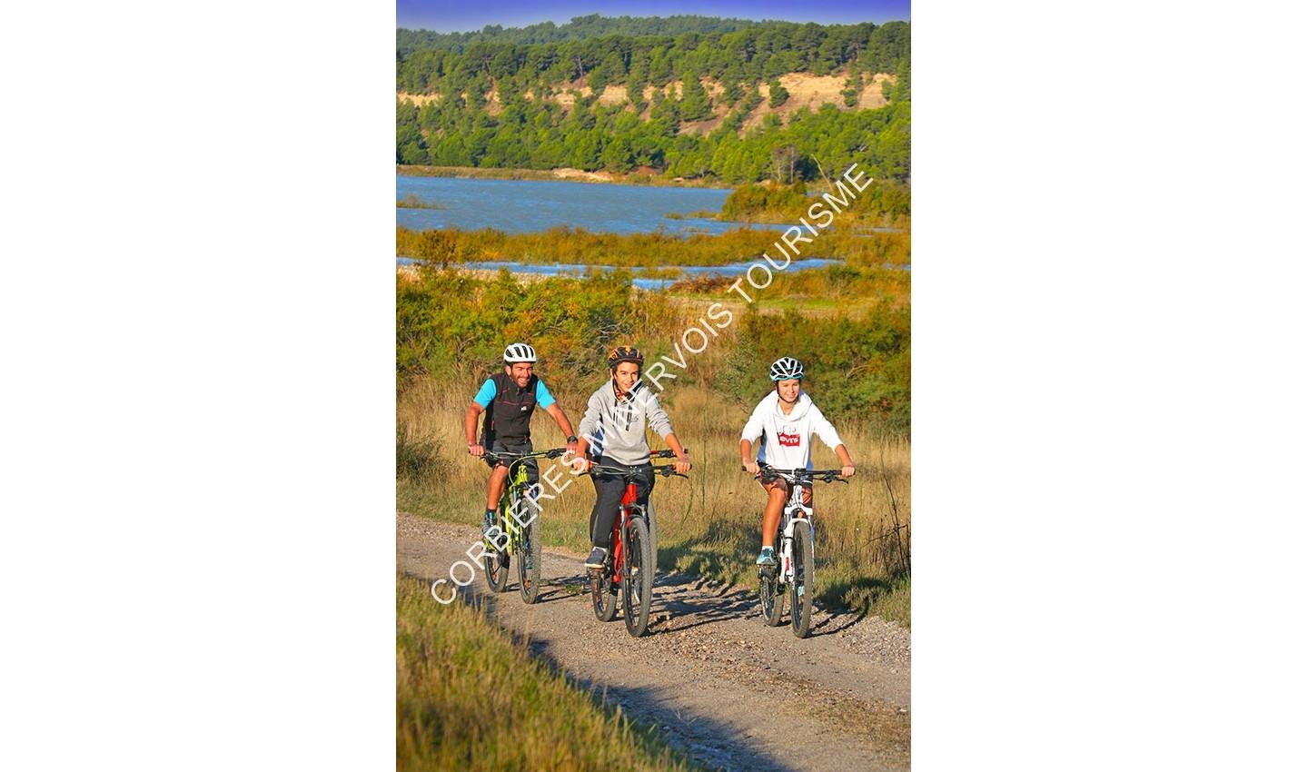 Espace VTT-FFC Corbières - Minervois - Circuit N° 17 : Domaines et châteaux en Corbières Minervois