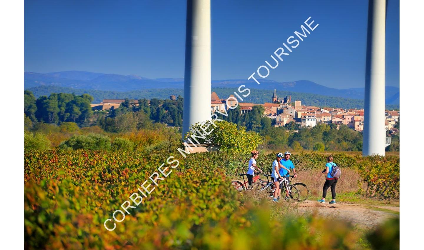 Espace VTT-FFC Corbières - Minervois - Circuit N° 18 : A Canet, des canaux