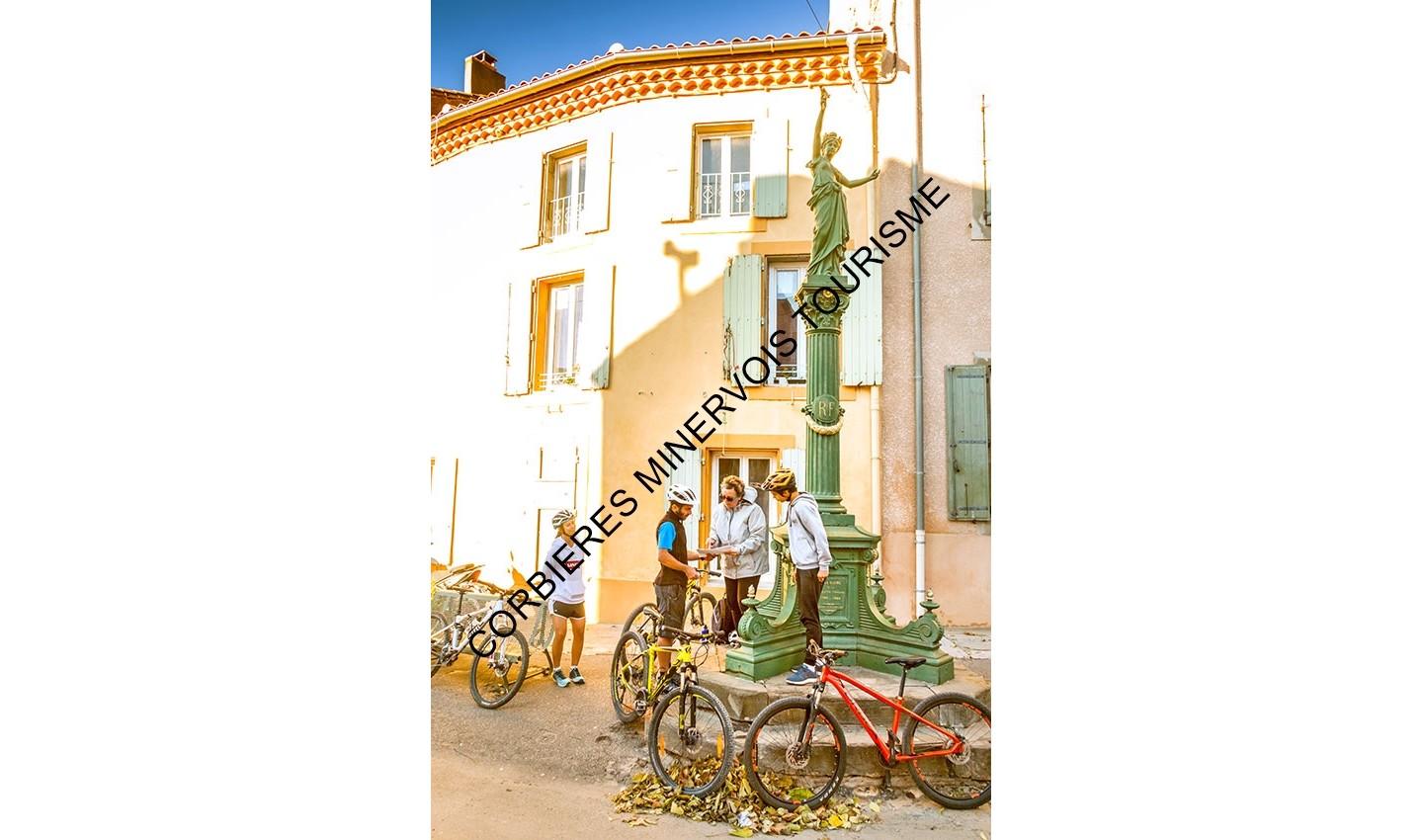 Espace VTT-FFC Corbières - Minervois - Circuit N° 19 : L’Aude à vélo
