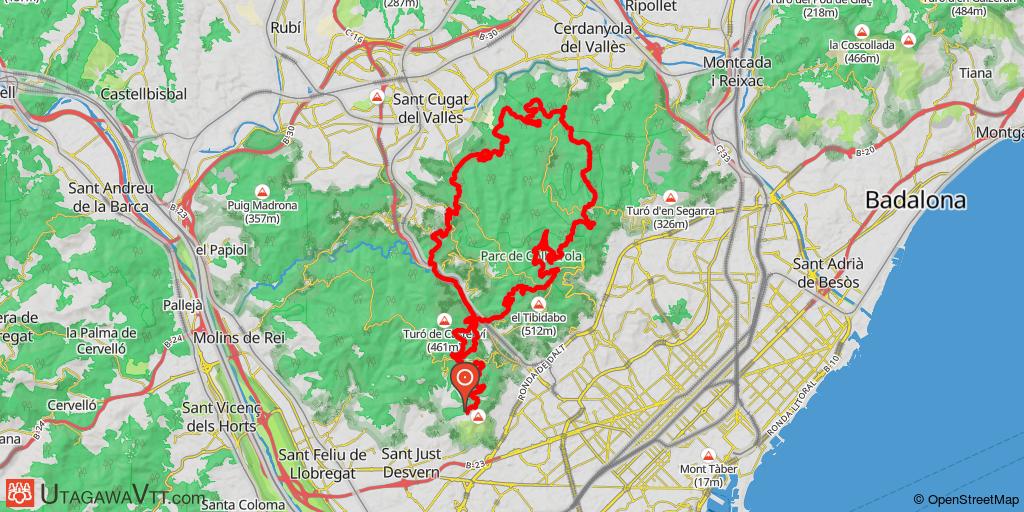 A la découverte de la sierra de Collserola à Barcelone