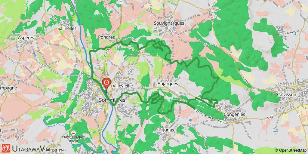 Raid Vidourle - Sommières 2019 - 28 km