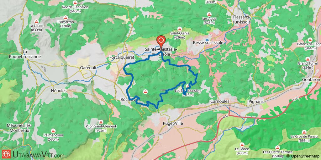 Entre Sainte-Anastasie et Puget-Ville