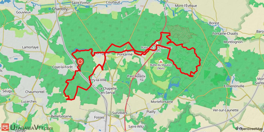 En forêts de Chantilly et d'Ermenonville