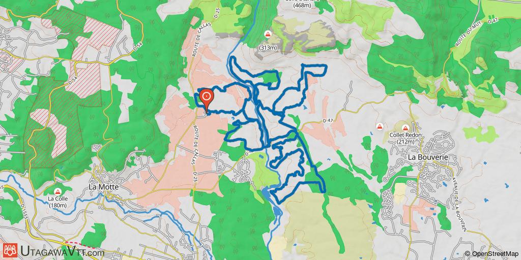 Le Muy - Rando de Noël 2019 - 34 km