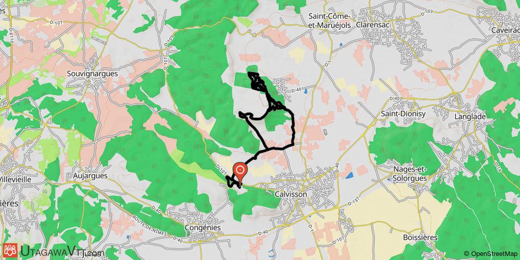 Enduro de Calvisson 2019 - 27 km