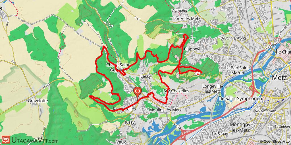 Sur les hauteurs de Metz
