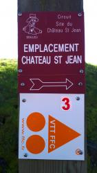 Balise Château Saint Jean (ancien emplacement)