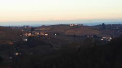 On devine le Mont Blanc