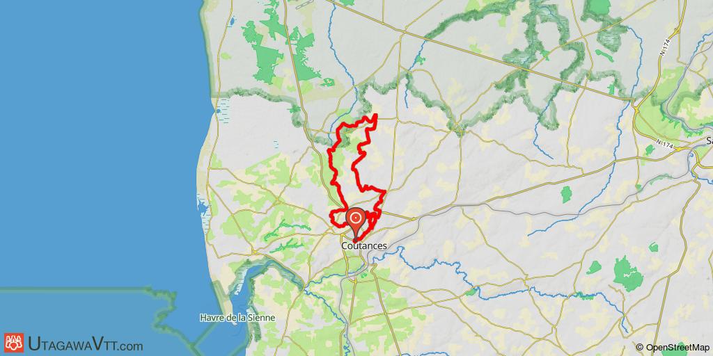 Rando VTT de Coutances 2008 - 40 km