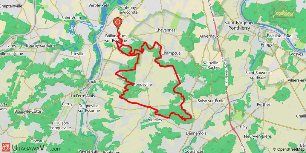 La Verte Ballancourtoise 2008 - 38 km