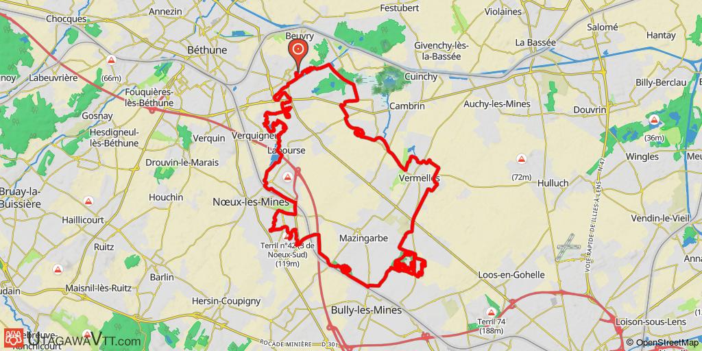 Beuvry - La Terril’ble 2020 - 45 km