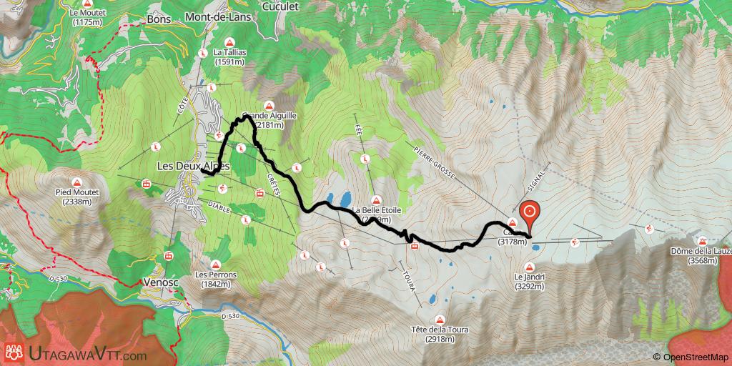 Les Deux-Alpes : Jandri Express