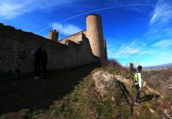 Château d'Essalois, vue sur Grangent