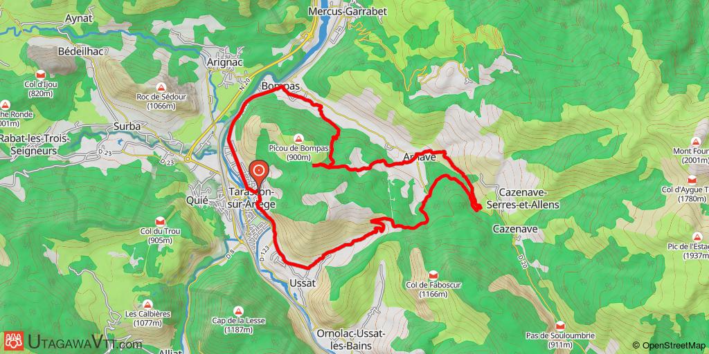 Boucle enduro autour de Tarascon