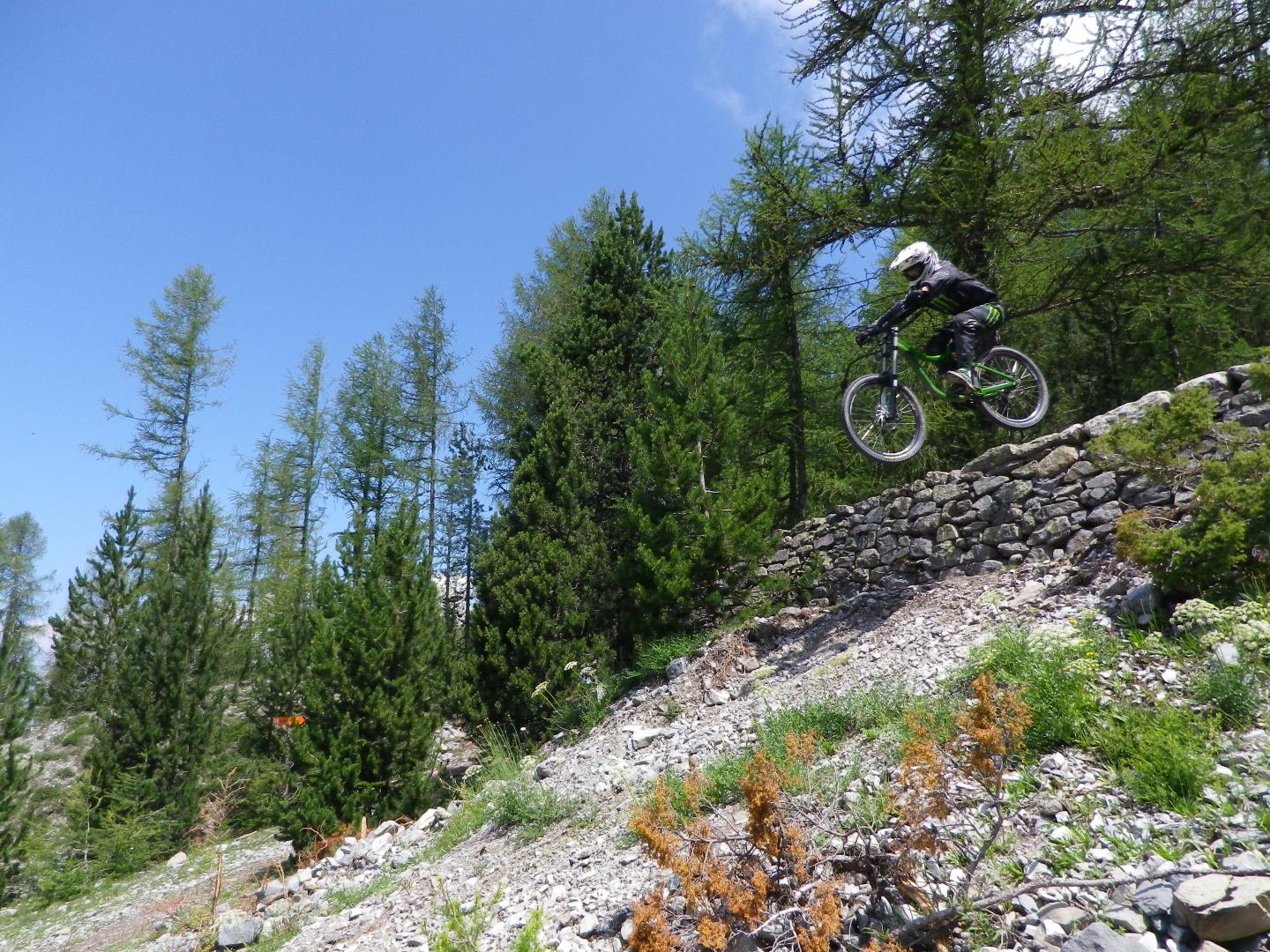 Domaine VTT Provence-Alpes, secteur Blanche Serre-Ponçon - Circuit N°3 : Le Bois Noir