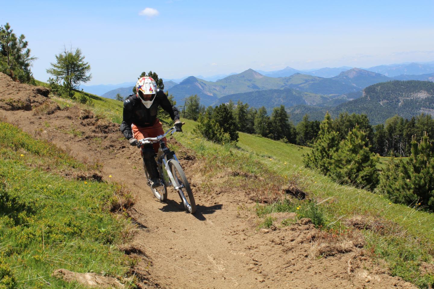 Domaine VTT Provence-Alpes, secteur Blanche Serre-Ponçon - Circuit N°6 : Les balcons de la Blanche