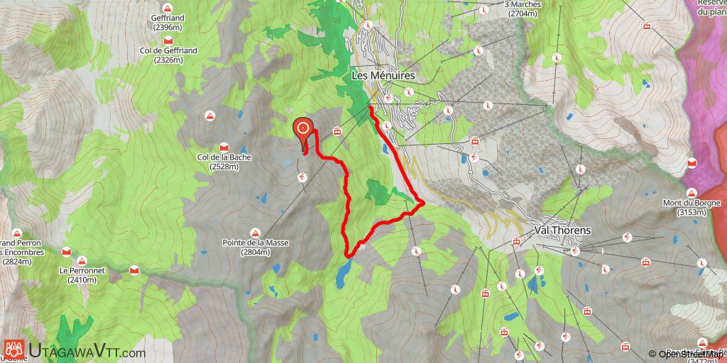 Le lac du Lou par la télécabine de la Masse 1
