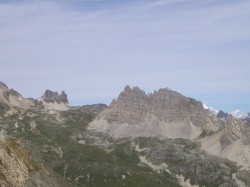 Vue sur la descente du Thabor