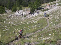 Montée col des Acles