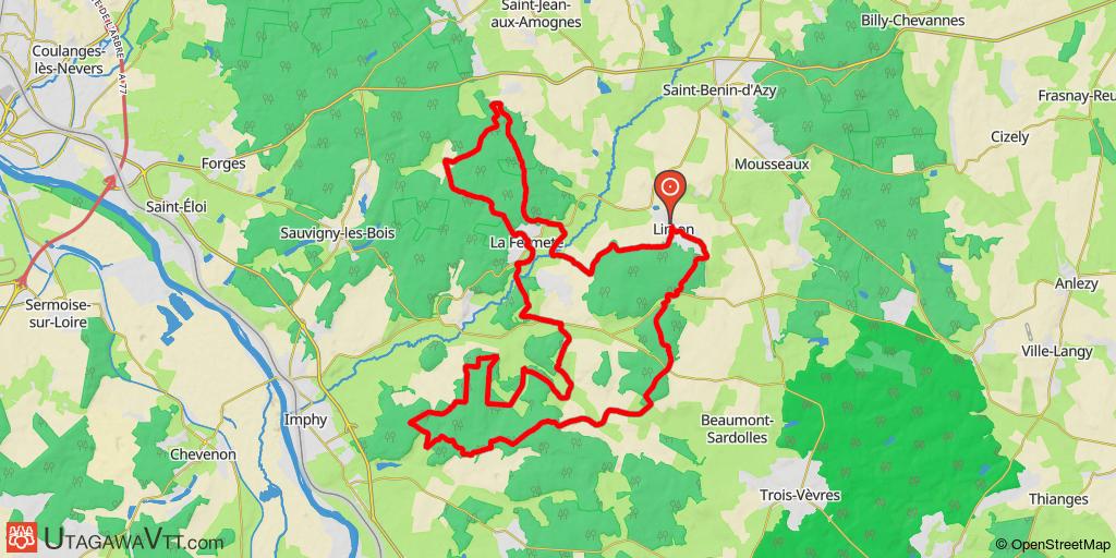 Rando Verte de Parigny-les-Vaux 2008 - 46 km