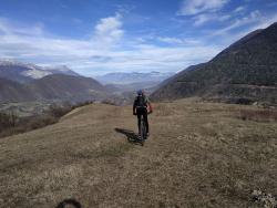 1km plus loin sur la crête du château