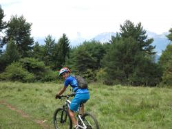 départ descente au dessus de monteynard