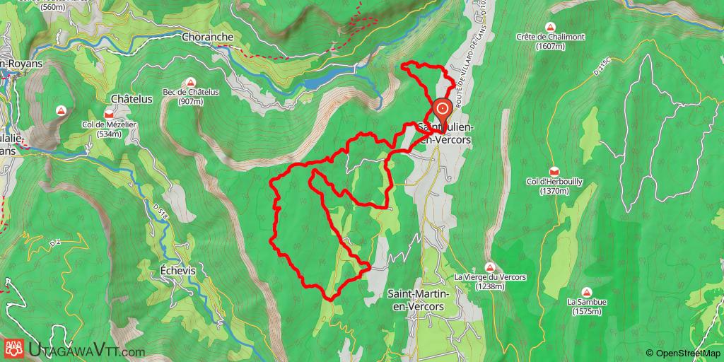 tour du vercors vtt