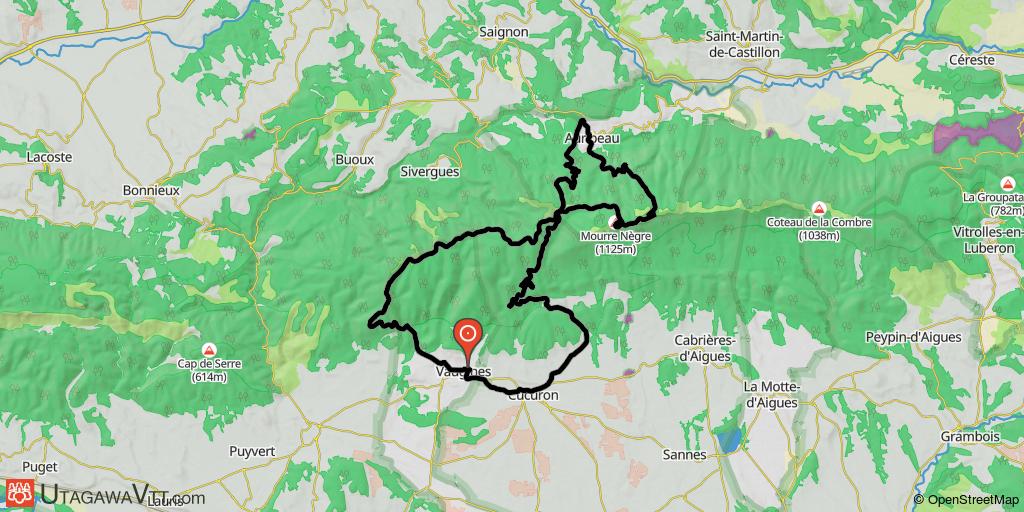 Moure Nègre : Vaugines - Cucuron - Auribeau